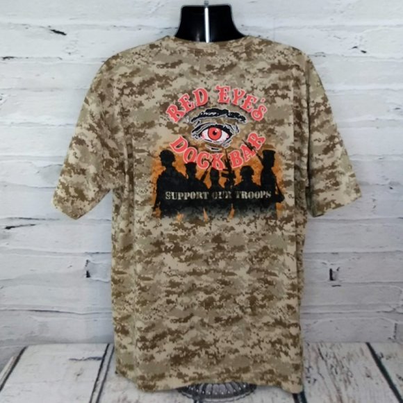 Code V Digi Camo Red Eyes Dock Bar T-Shirt - Picture 4 of 6